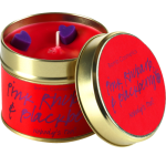 Pink Rhubarb & Blackberry Candle in a Tin